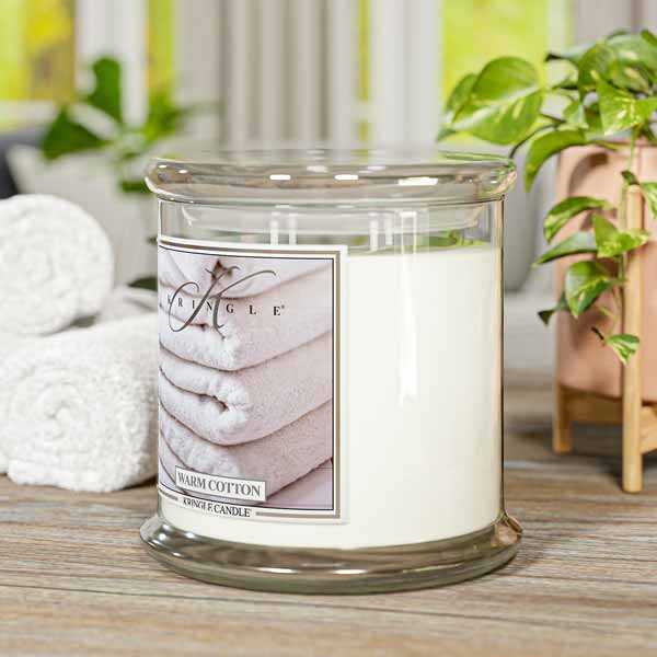 Warm Cotton XL Jar 4-Wick | Soy Candle