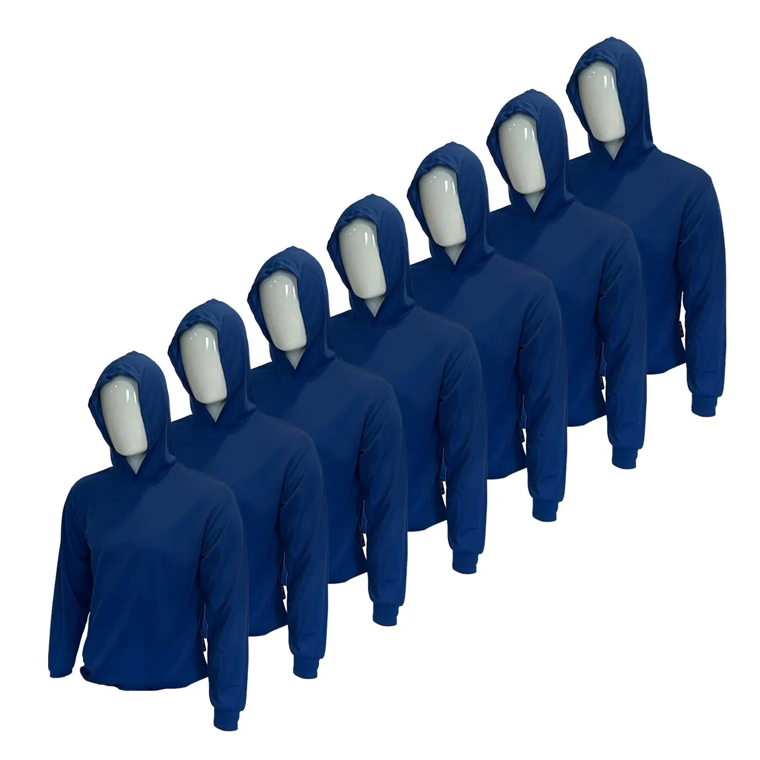 7-Pack High-Visibility Ultralight Long-Sleeve Hoodie