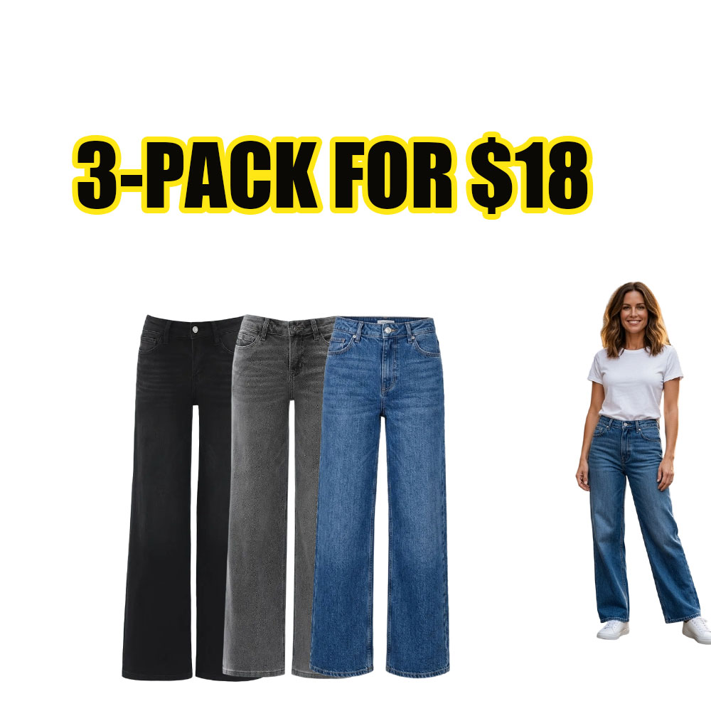 Women's Baggy Wide Leg Jeans