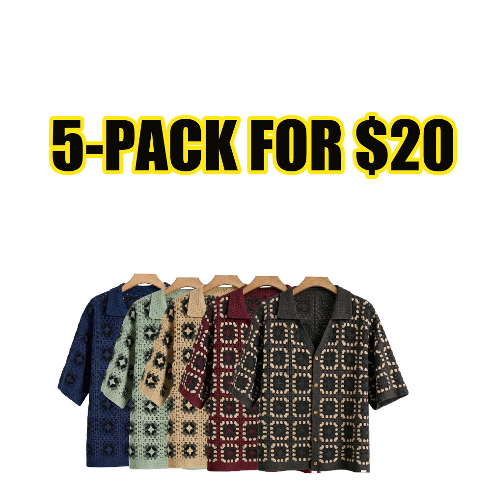 Men's Coastal Breeze Knitted Resort Shirt