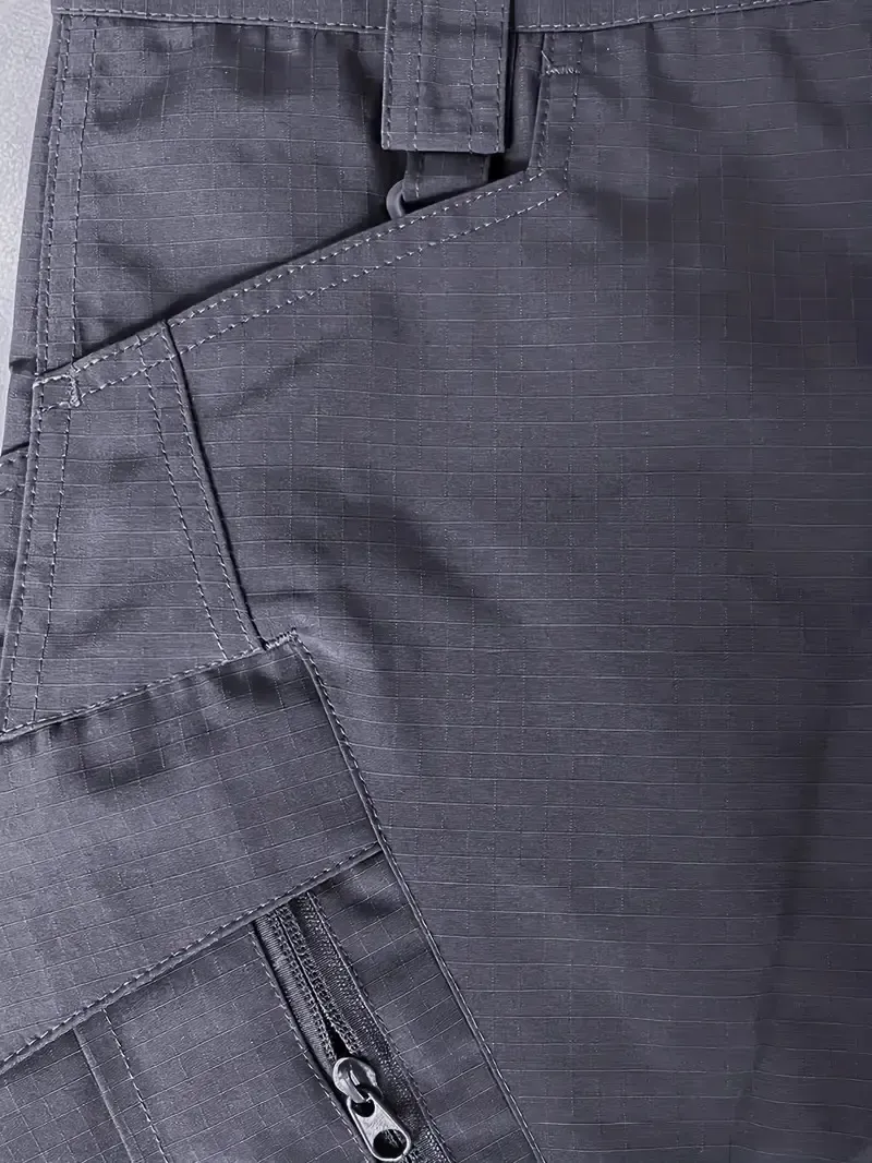 Men's tactical work pants, multi-pocket design, durable fabric