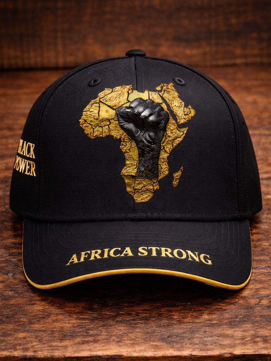 Africa Strong Power Baseball Cap