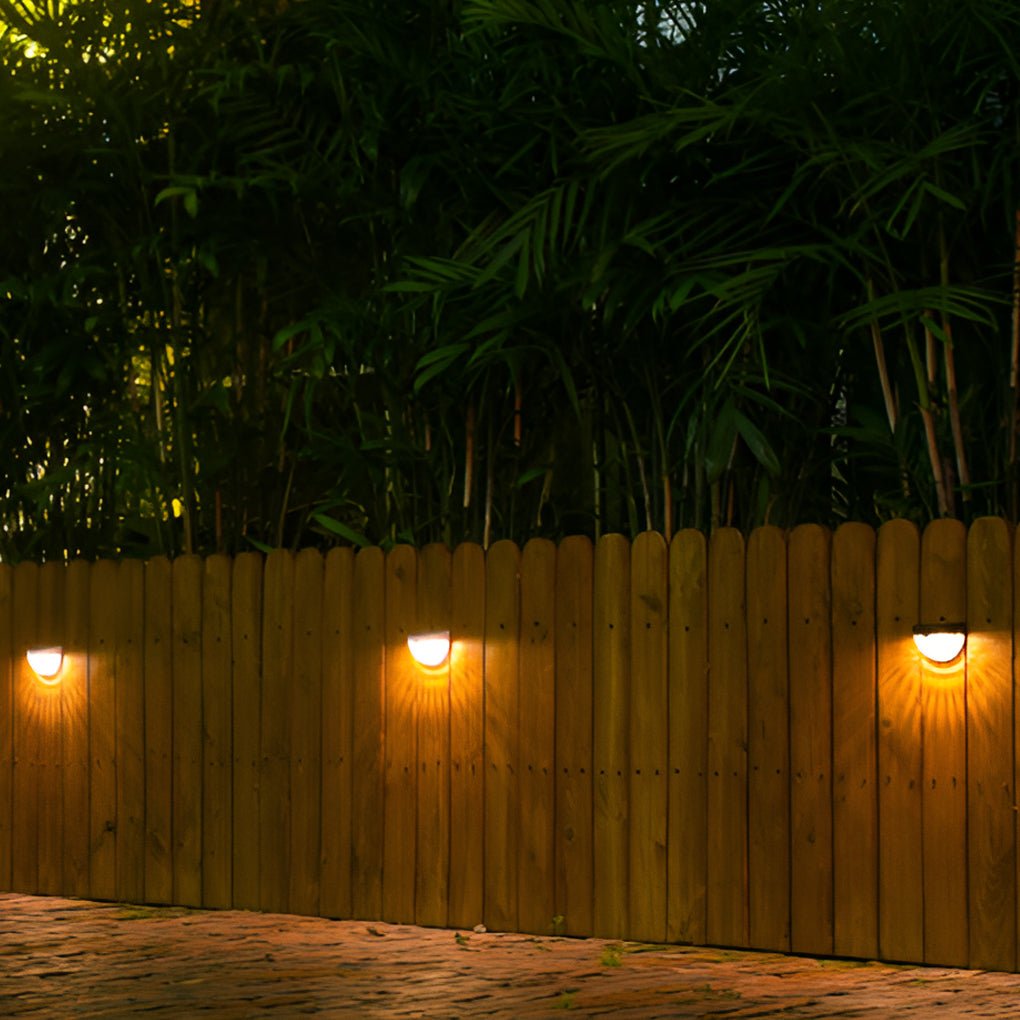 Solar Stair Lights Outdoor Step Lights LED Garden Lights Wall Mounted Lights