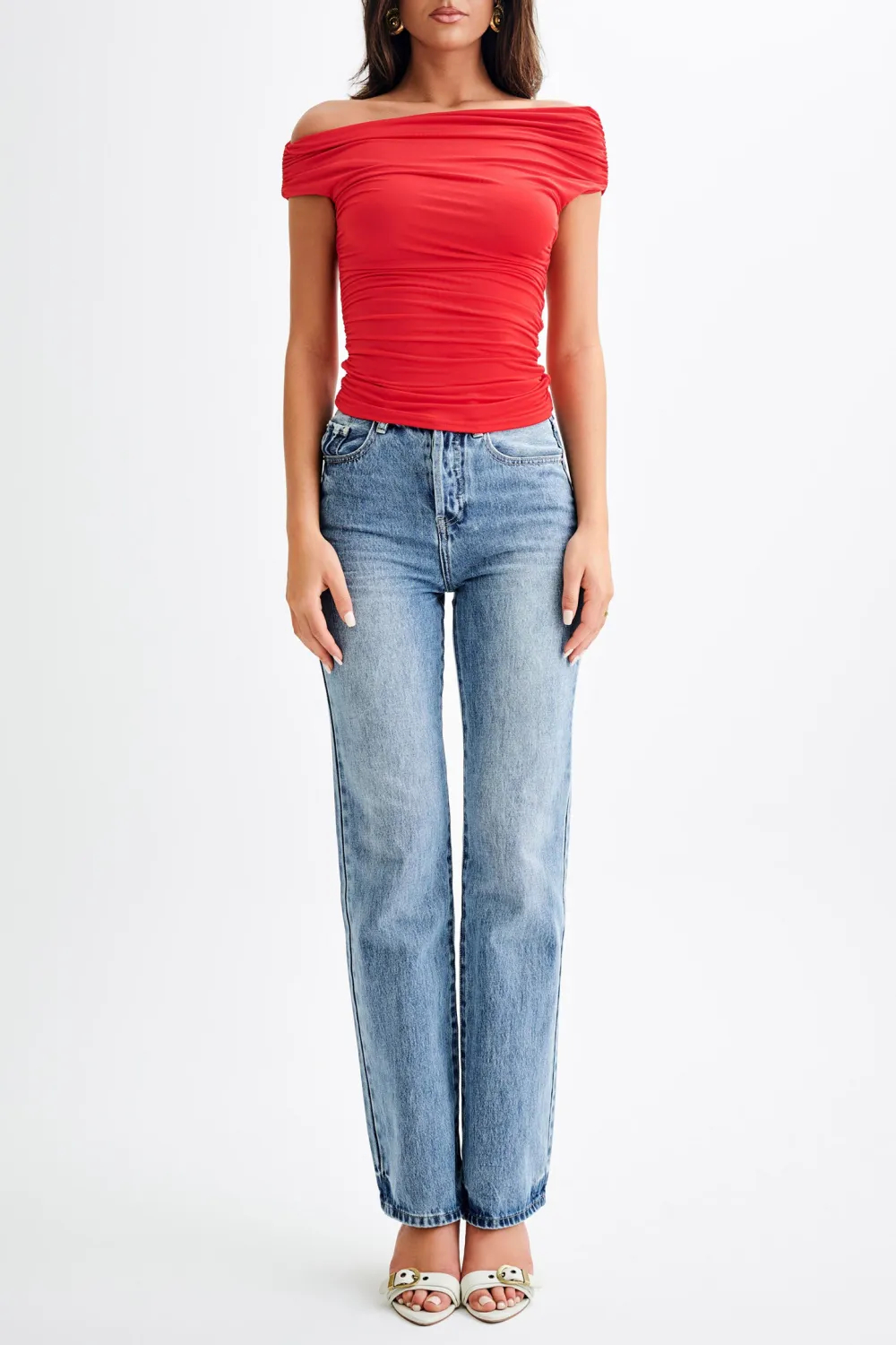 Slinky Ruched Top