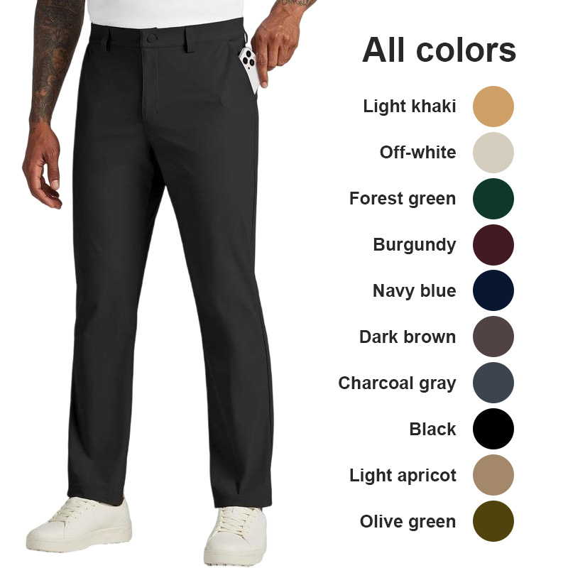 🔥Men's golf stretch straight leg pants🔥 10-Pack - All Colors Included, Only $24