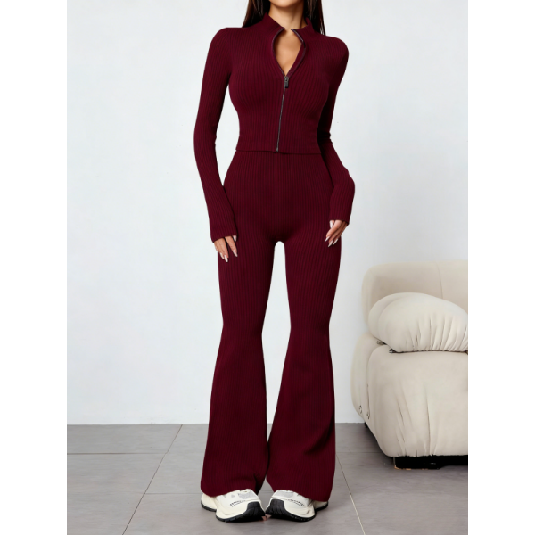 Women's Winter Knitted Two-Piece Set