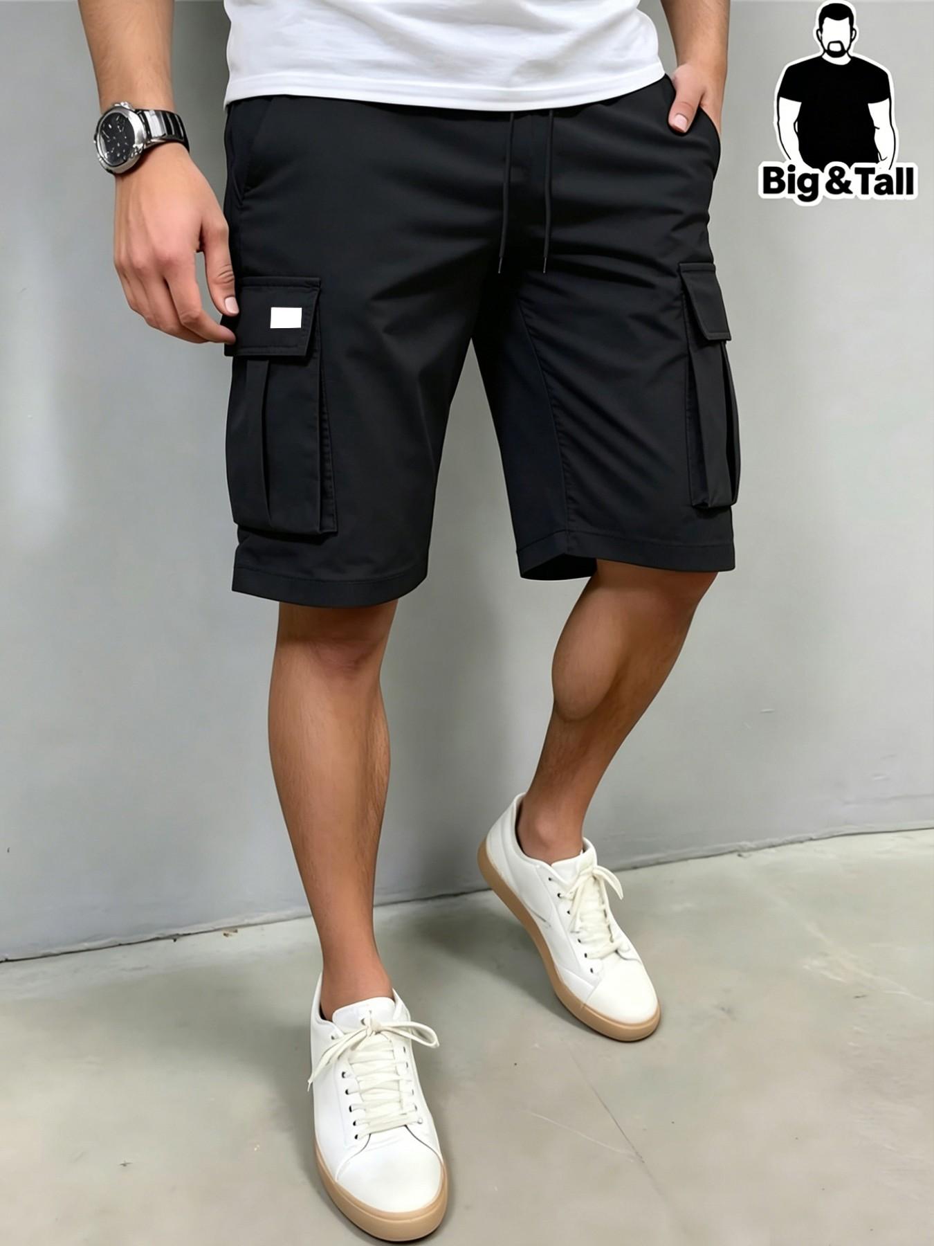 Men's Plus-Size Fashion Casual Shorts