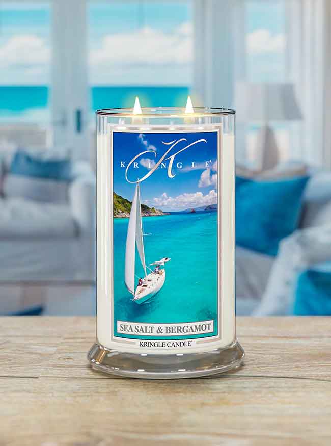 Sea Salt & Bergamot Large Jar | Soy Candle