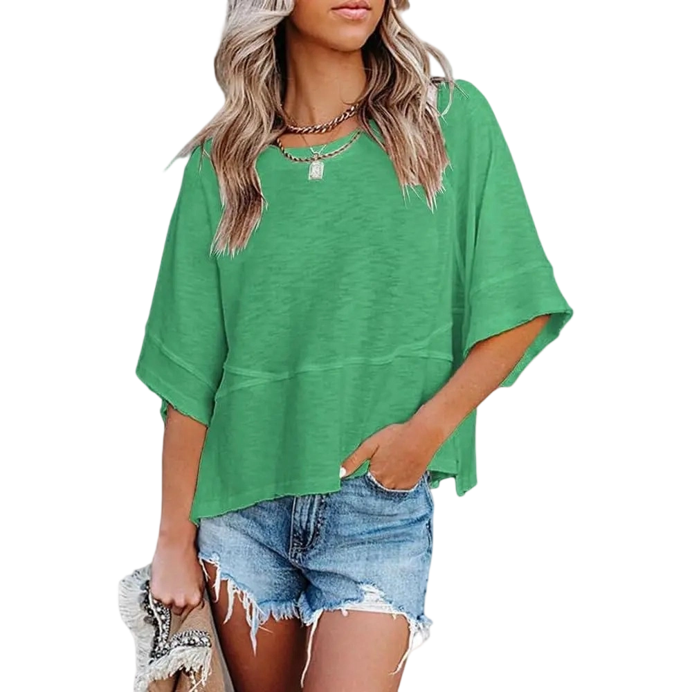 🌀🌀🌀Women's Batwing Half Sleeve Top