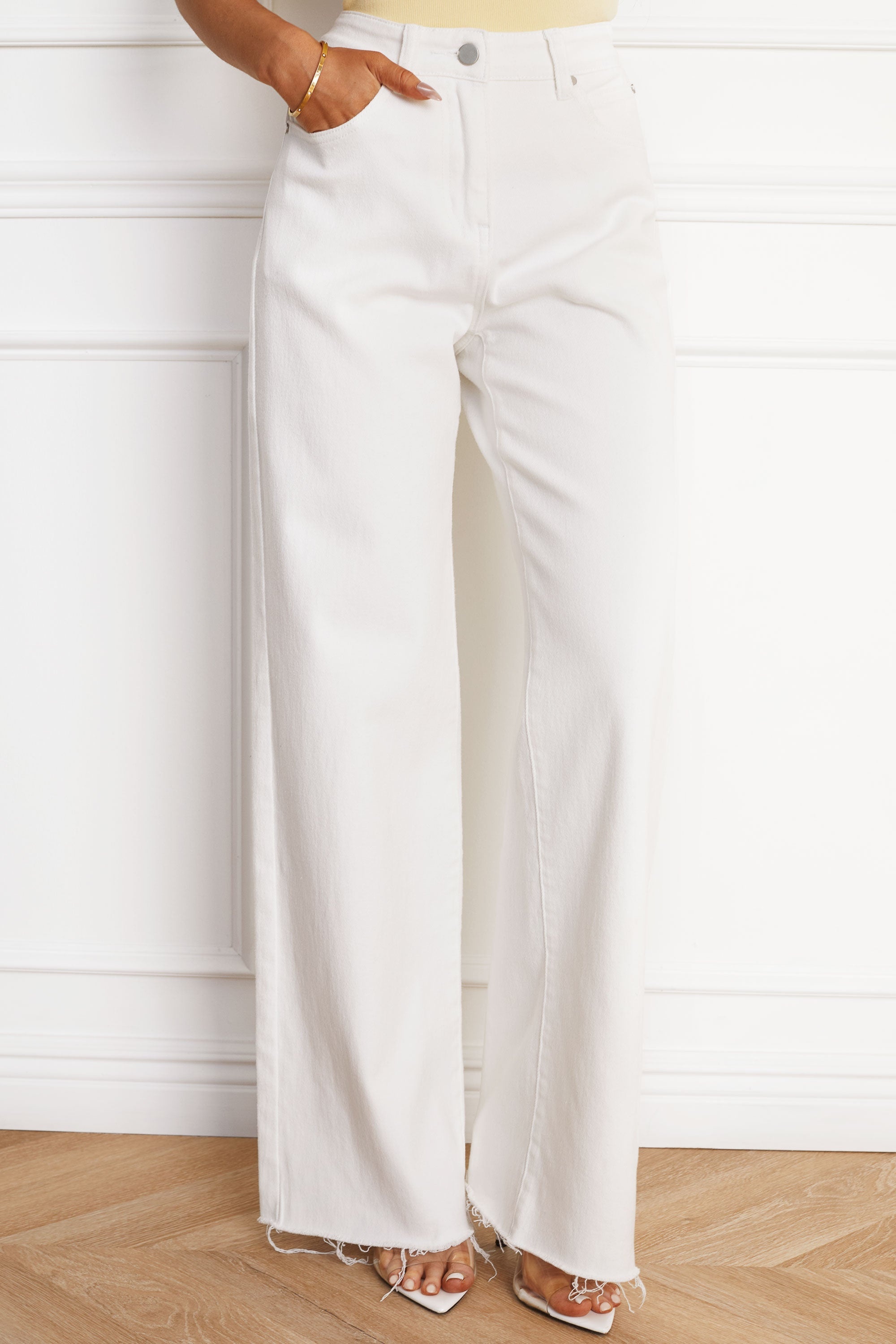 Collection Denim Wide-Leg Jeans