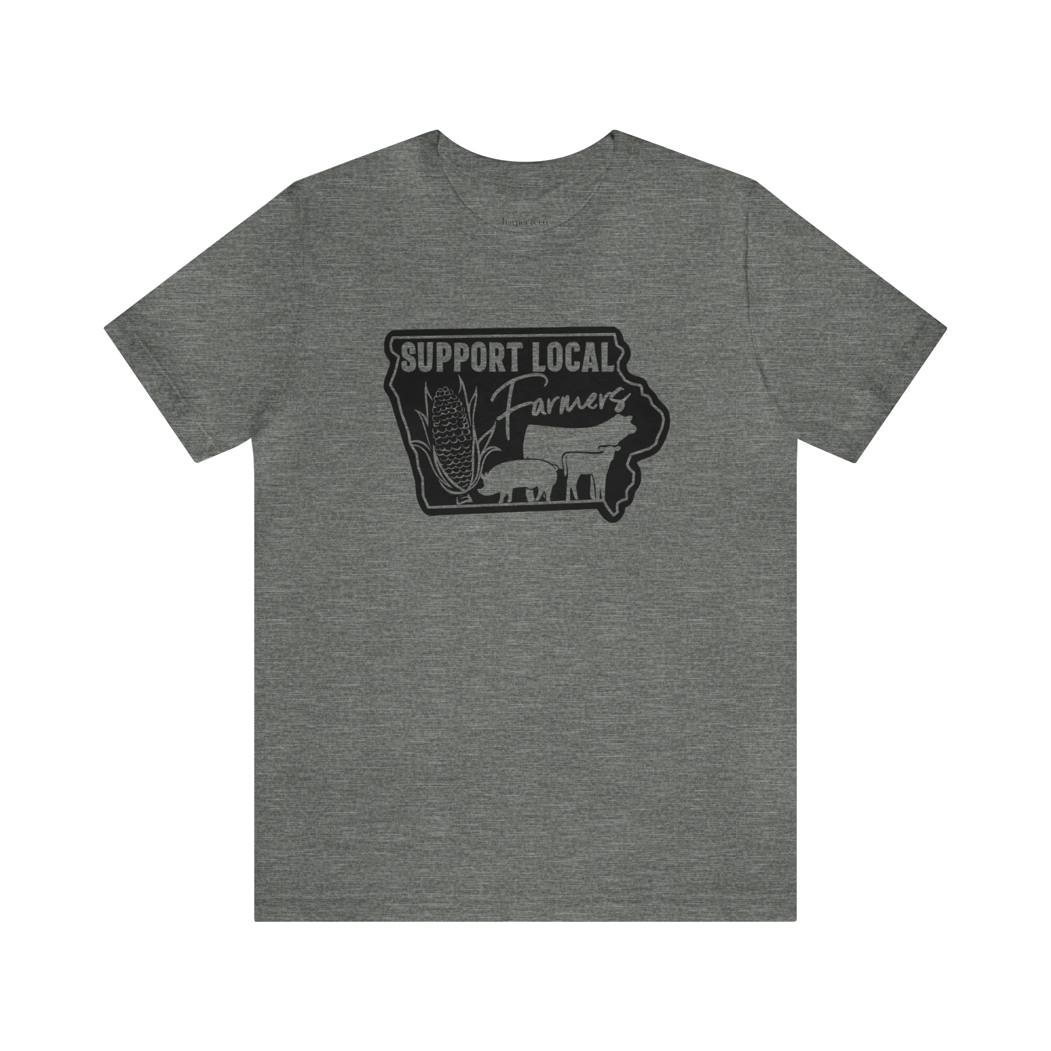 Iowa Farmer Unisex Jersey Short Sleeve Tee