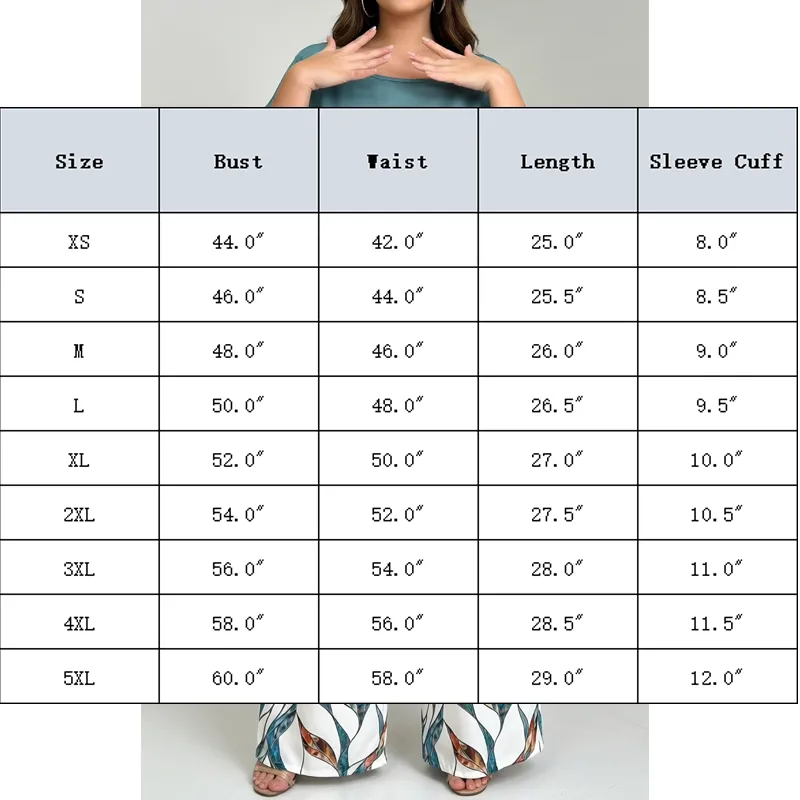 Women's Casual Printed Necktie Shirt and Loose Straight Pants Set