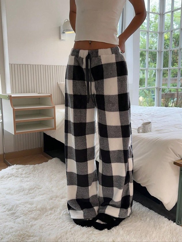 Loose Simple Leopard Pants