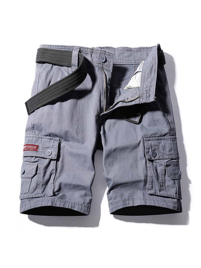 Men's Multi-pocket Casual Sports Straight Shorts