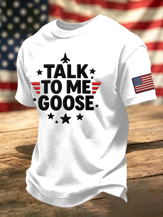 Men's Retro 40th Anniversary Printed Casual T-Shirt