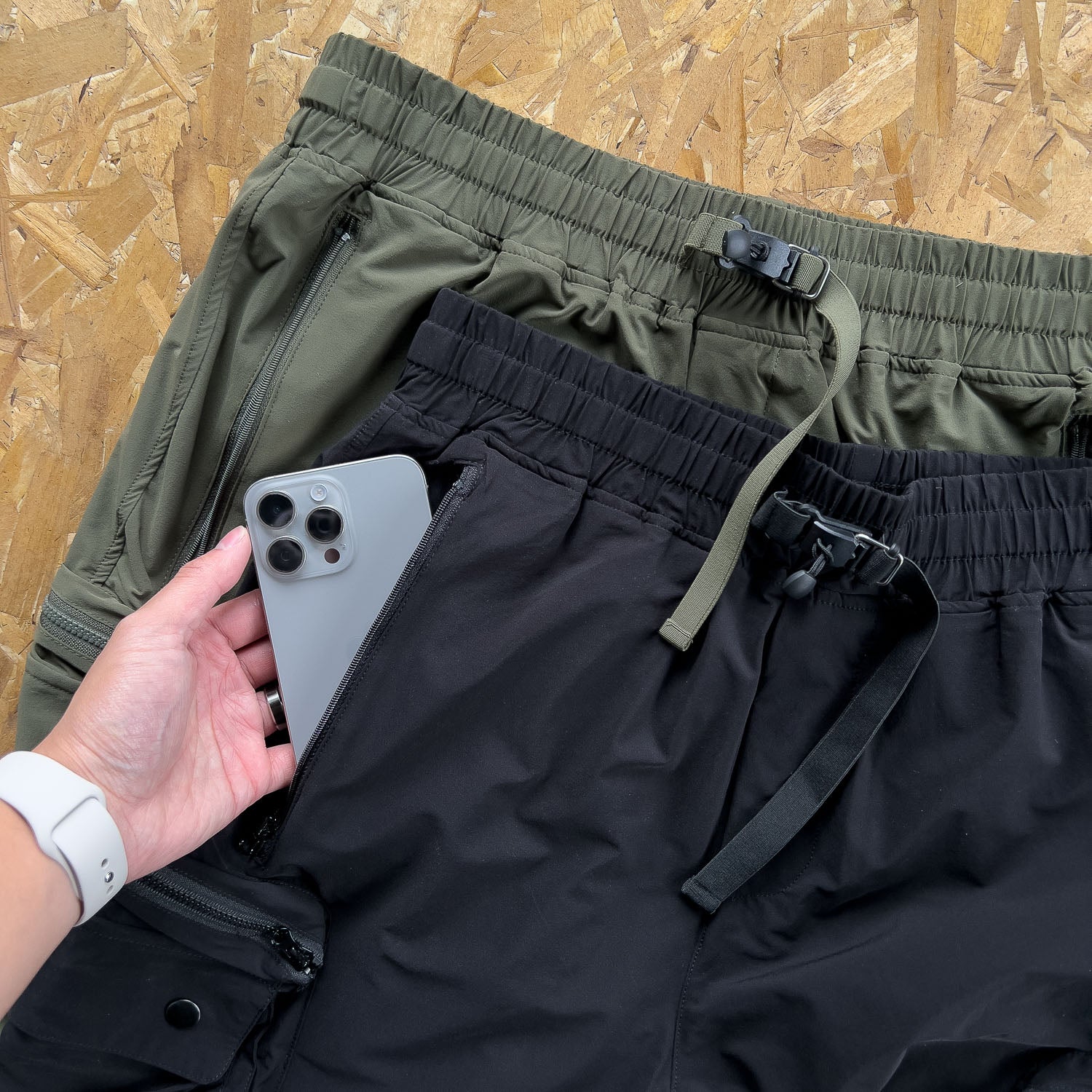 HYBRID TECH PANT - OLIVE