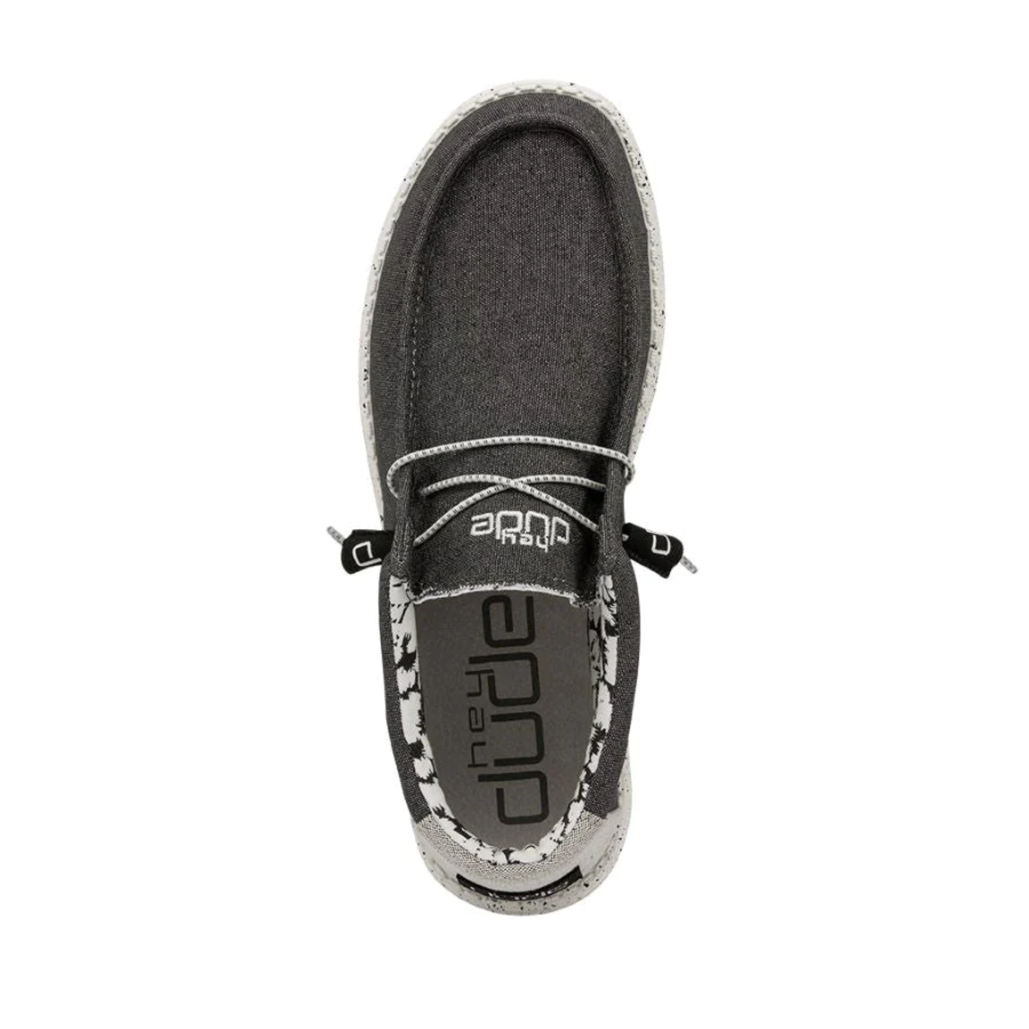 DUDE WALLY STRETCH OPAL BLACK - 400221HX