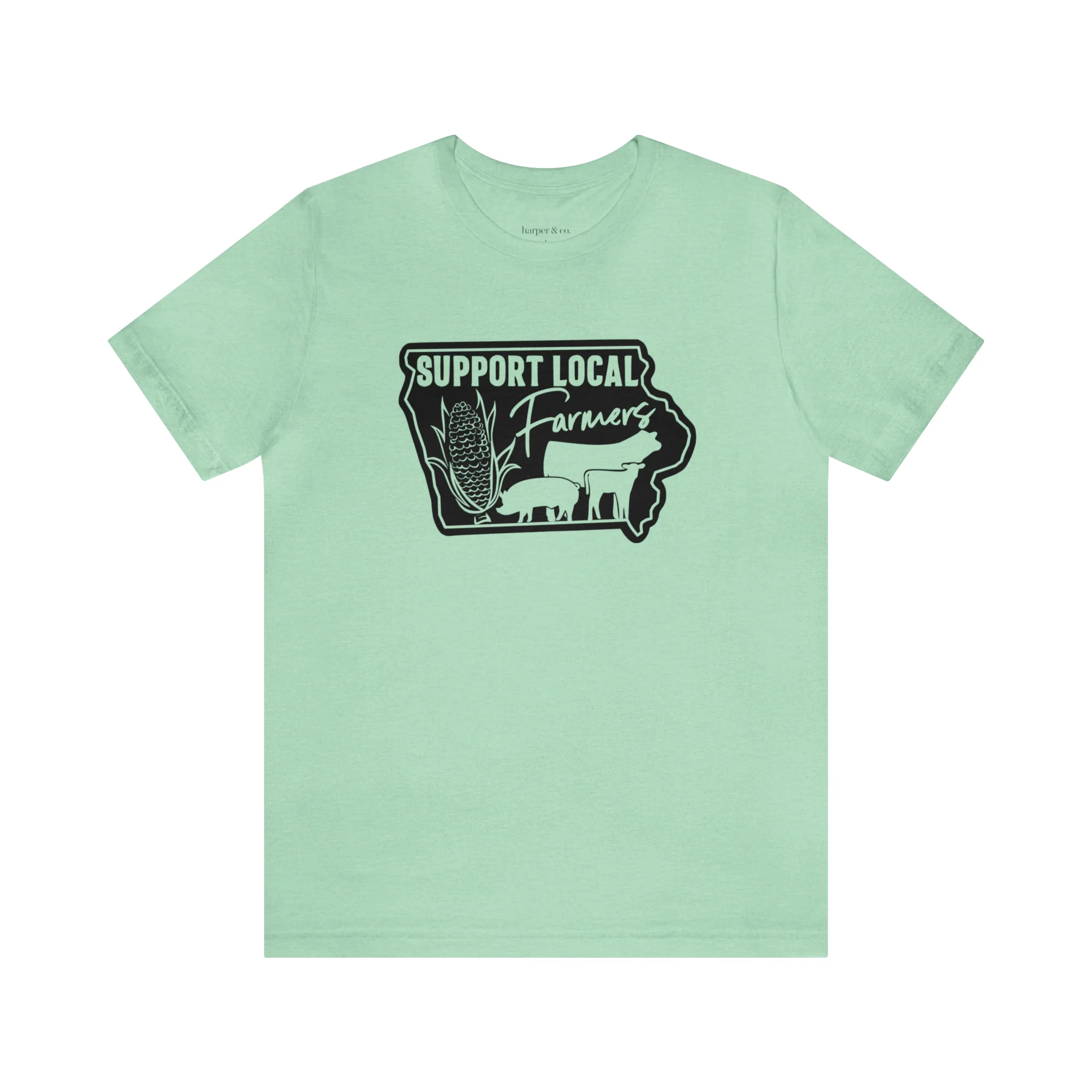 Iowa Farmer Unisex Jersey Short Sleeve Tee