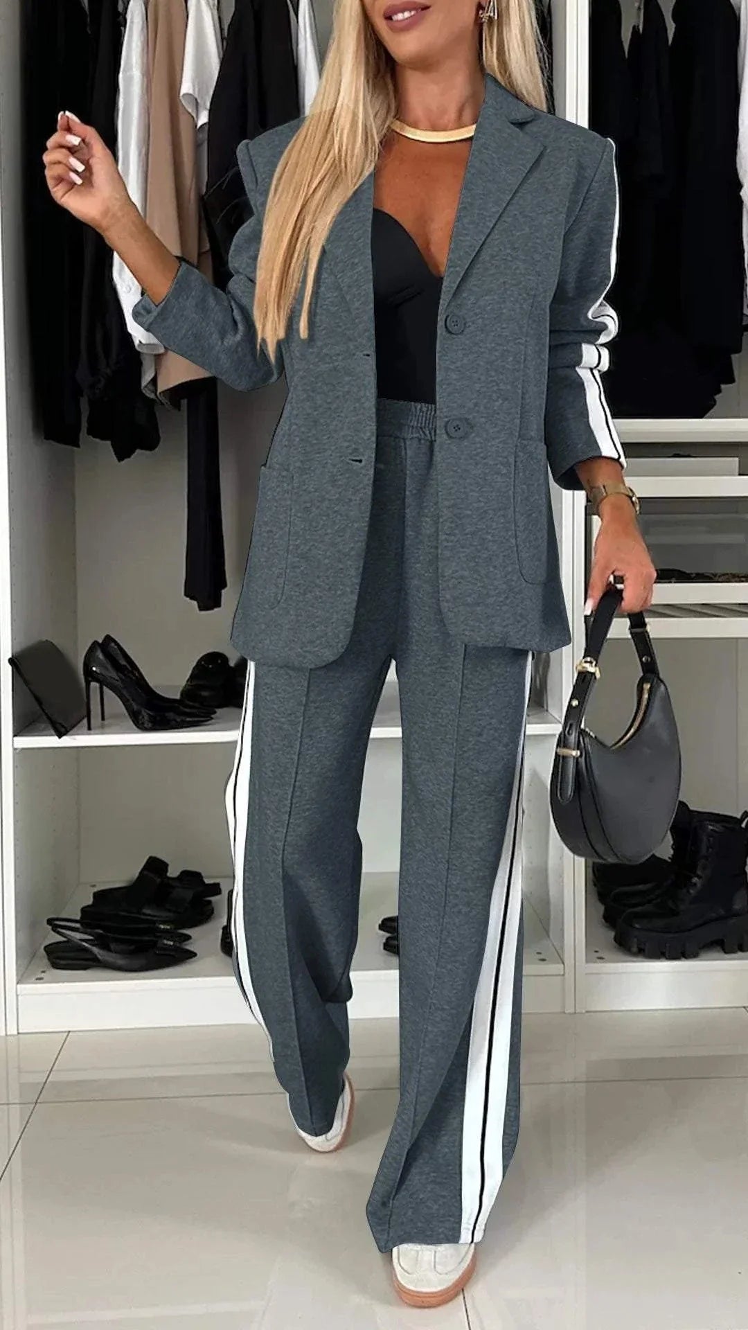 Women's Autumn Casual Two-piece Suit