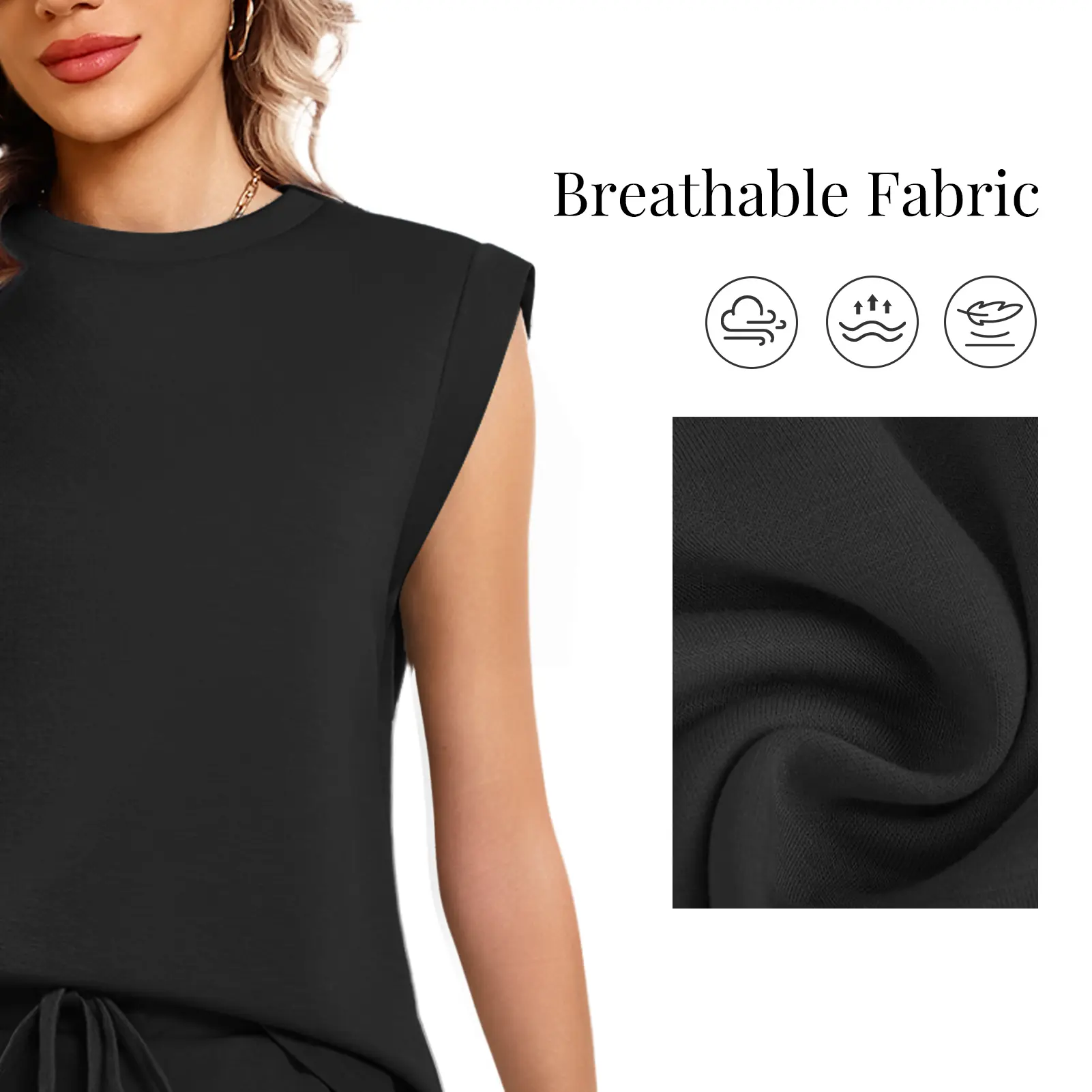 Women's 2-Piece Fitted Basic Outfits