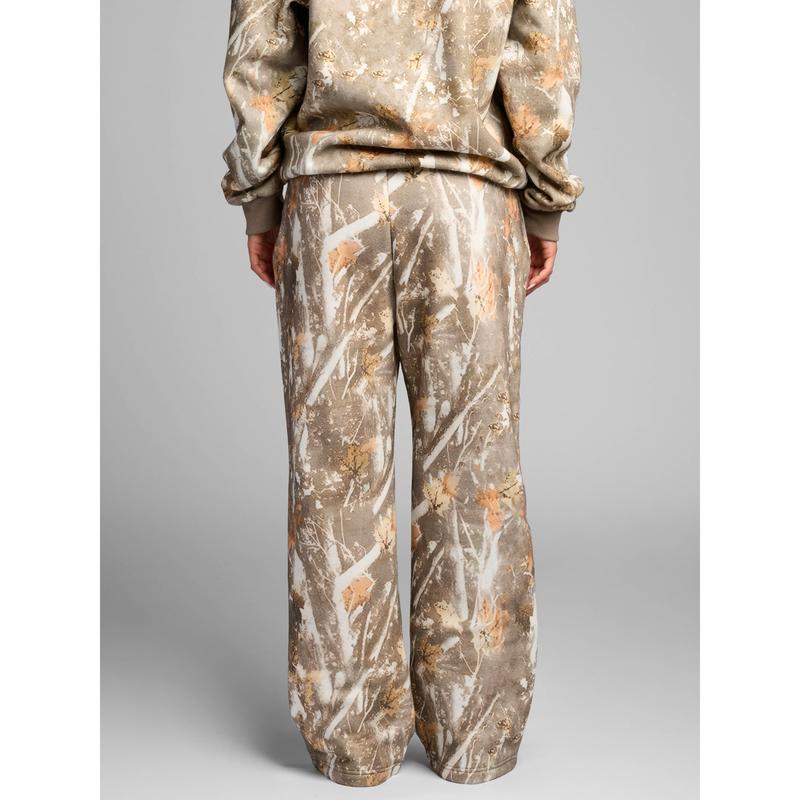 Unisex Camo Straight-Leg Sweatpants – Relaxed Everyday Comfort