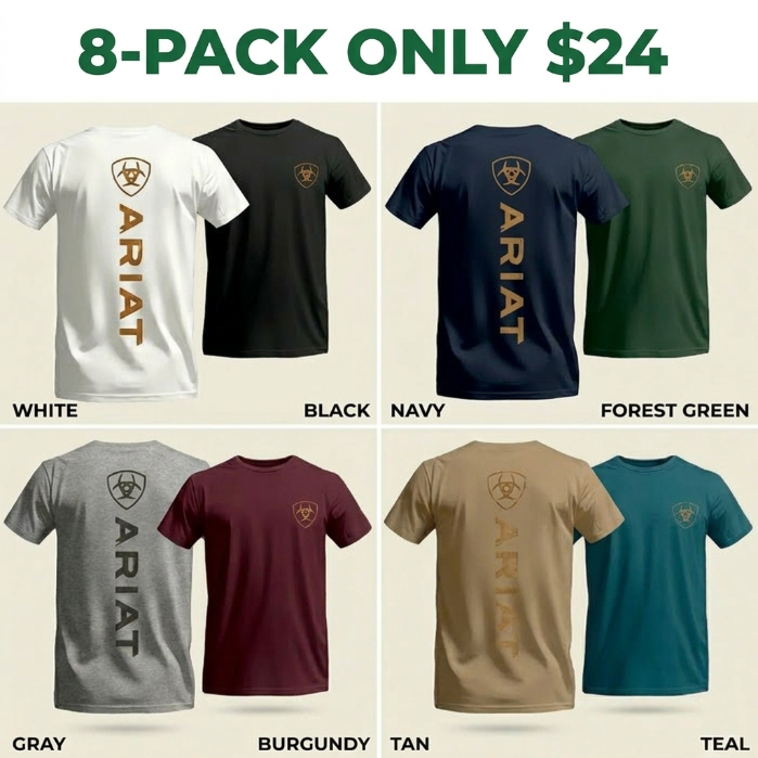 Men’s Vintage Western Graphic Tee – Soft Cotton Casual Everyday Shirt
