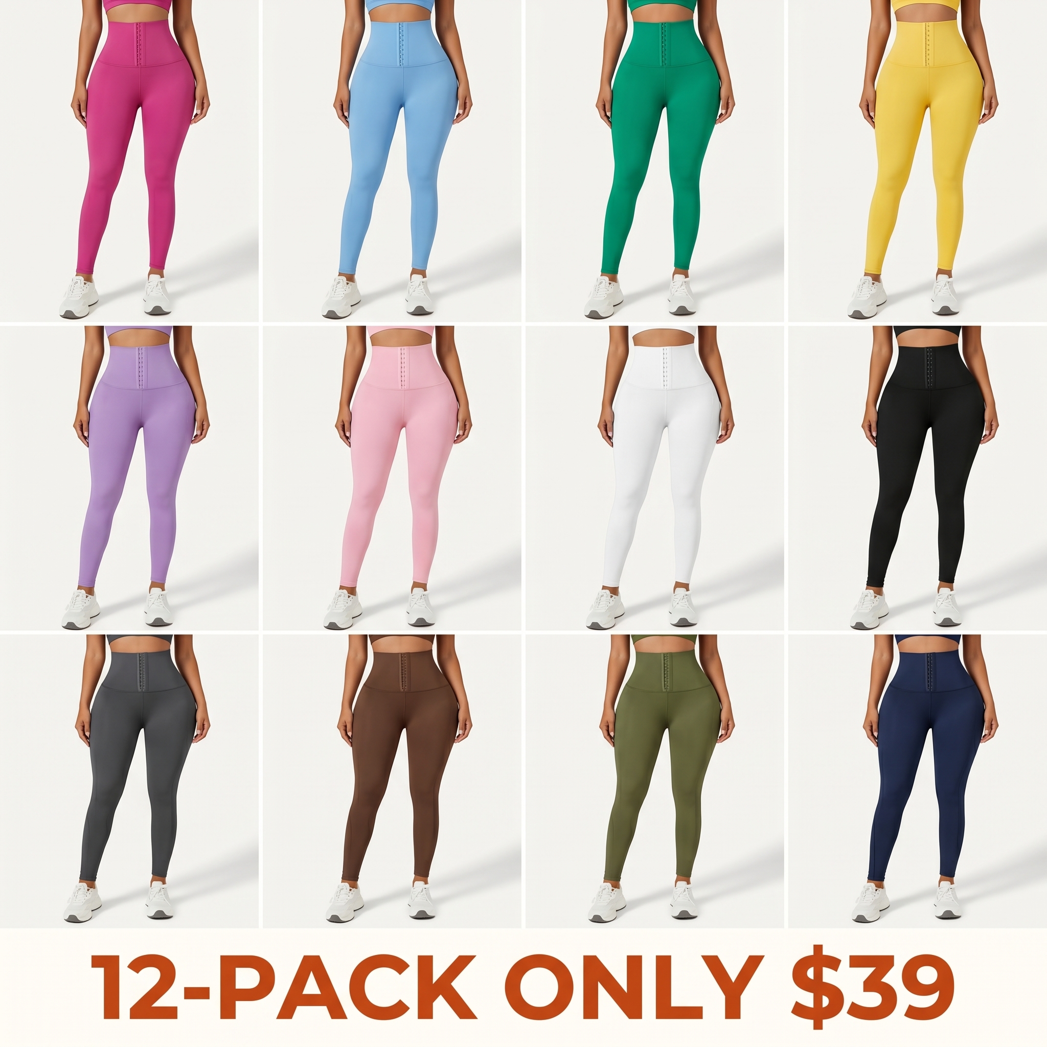 Women's High-Waisted Shapewear Leggings