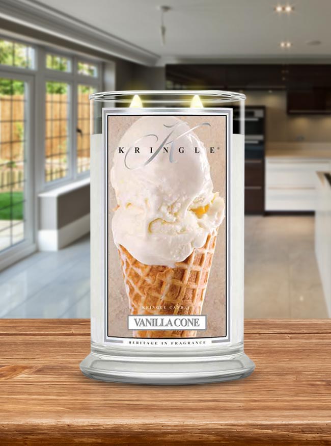 Vanilla Cone Large Jar | Soy Candle