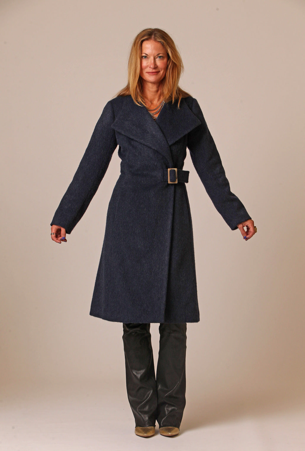 MIDNIGHT COACH COAT