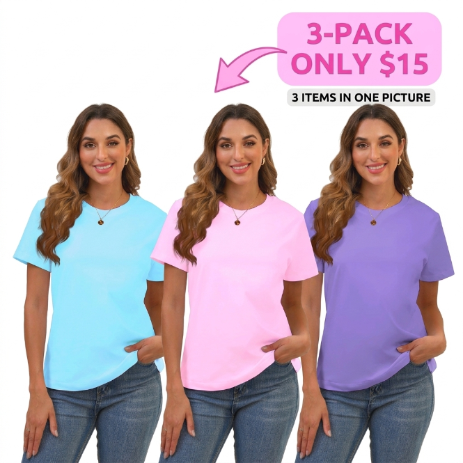 🌺Women's Lightweight Casual Short Sleeve Top