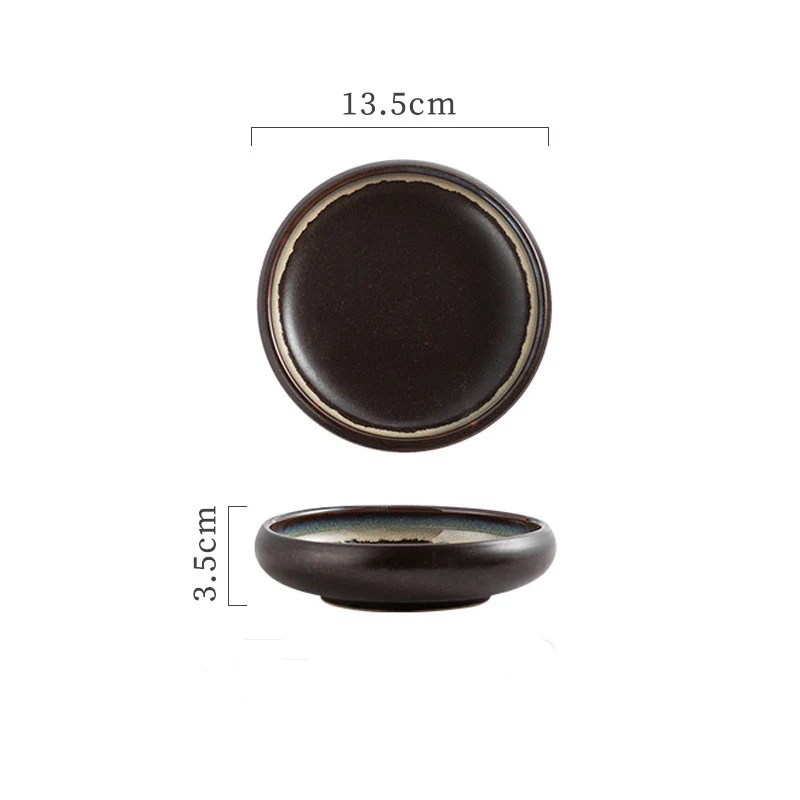 Shallow Ceramic Disc Bowls
