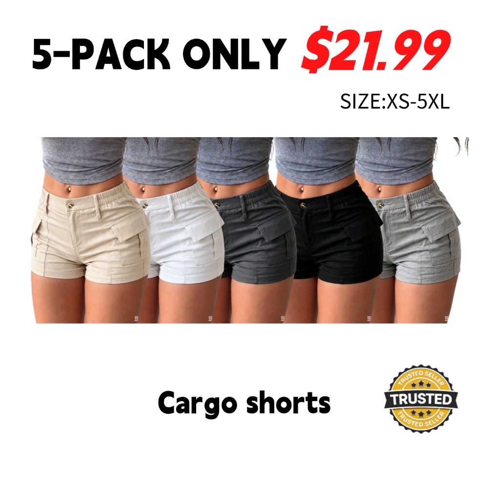 🔥 Factory Direct – Women's Summer Cargo Shorts