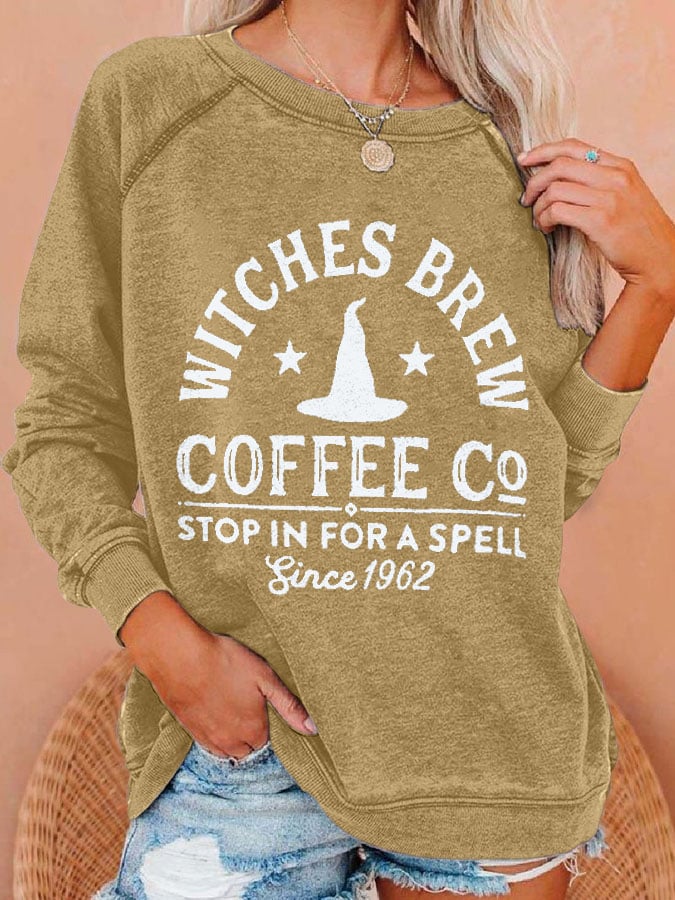 Fashion Print Long Sleeve Sweatshirt