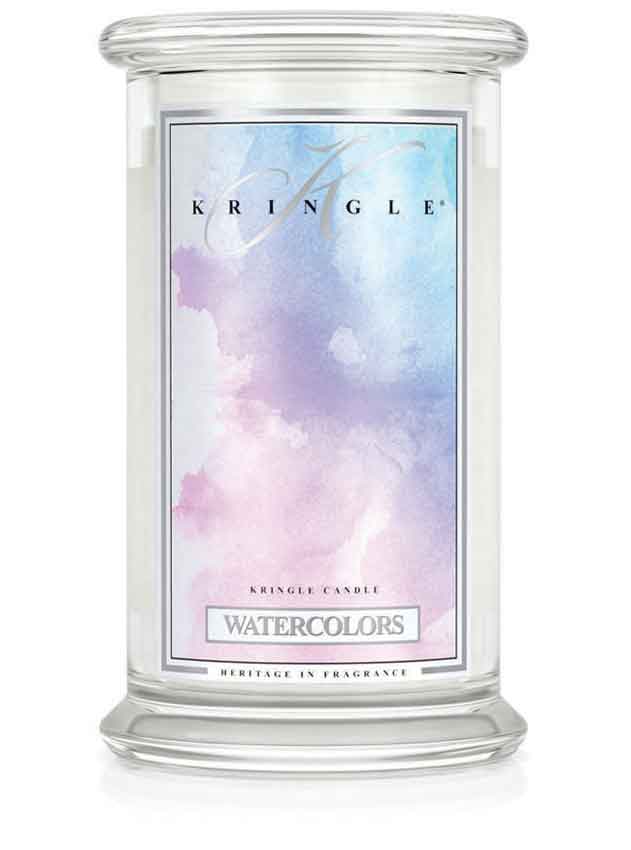 Watercolors Large Jar | Soy Candle