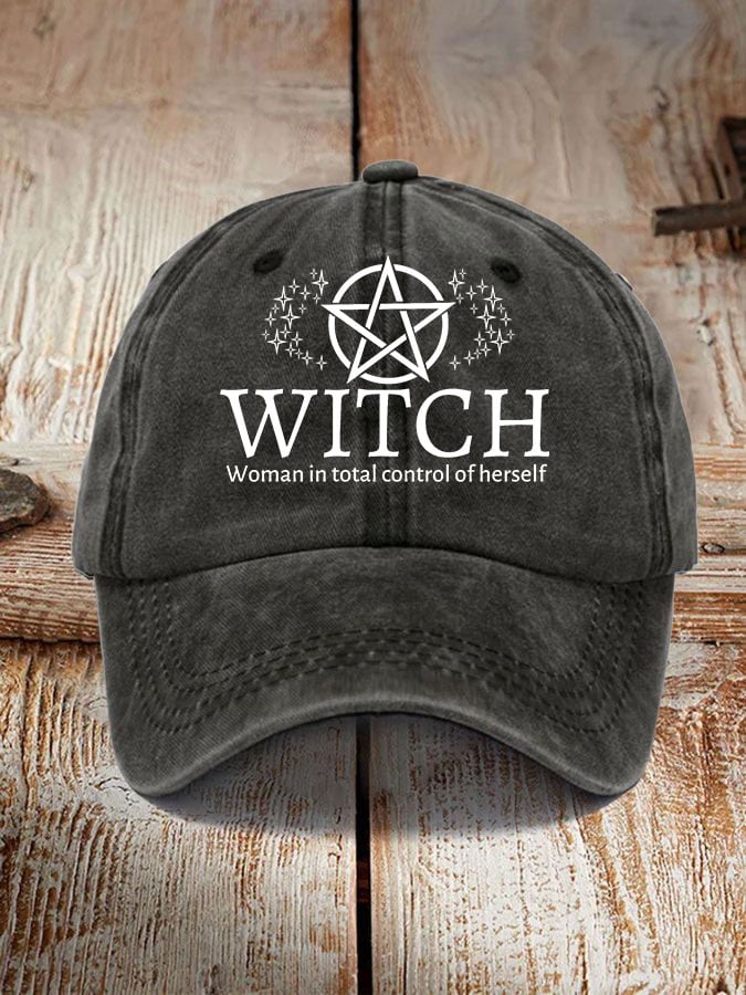 Witch- Woman In Total Control Herself Hat
