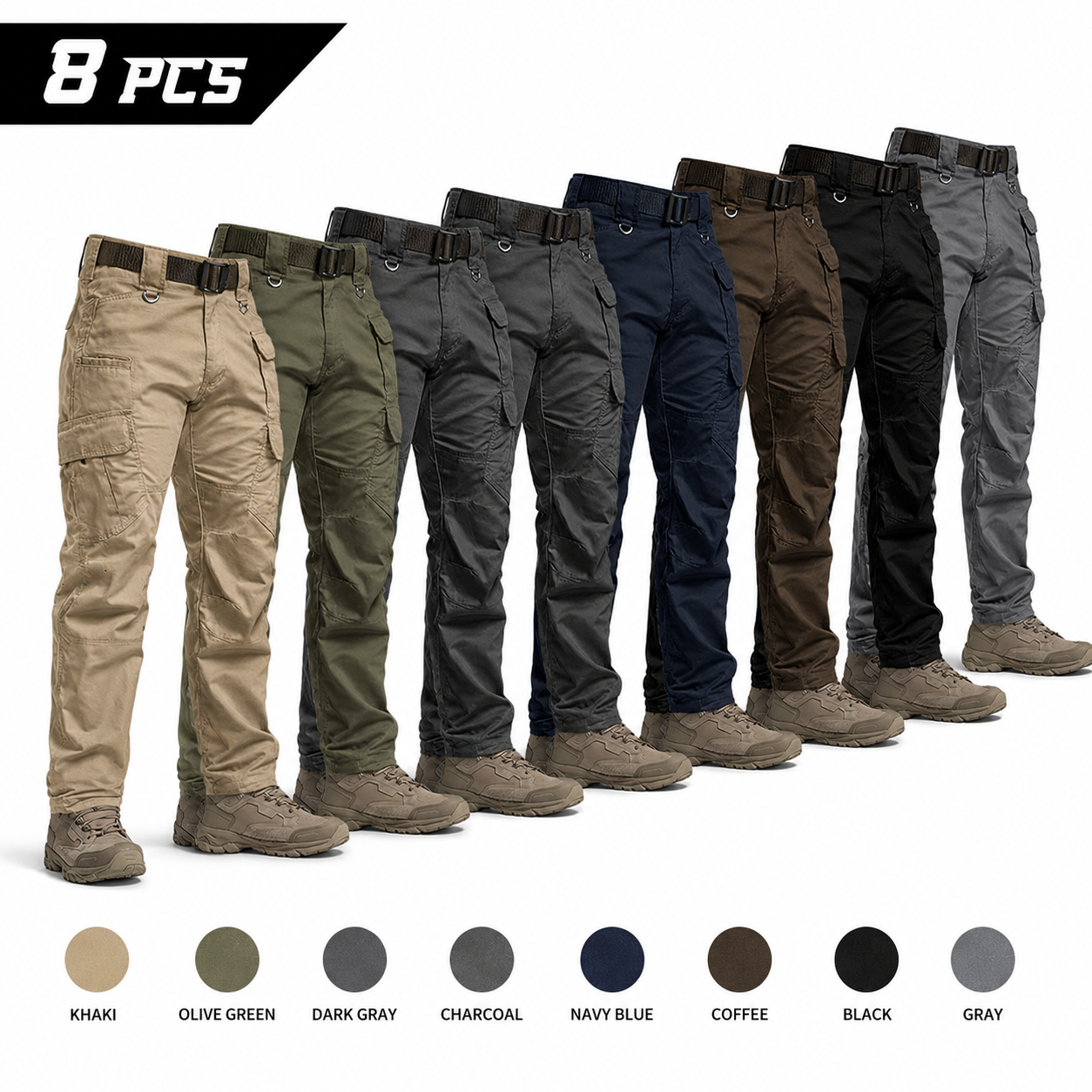 Men's Tactical Soft-Shell Cargo Pants