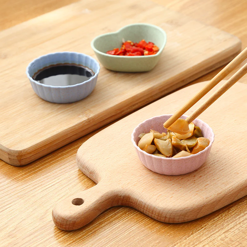 Colorful Leaf Shaped Dish