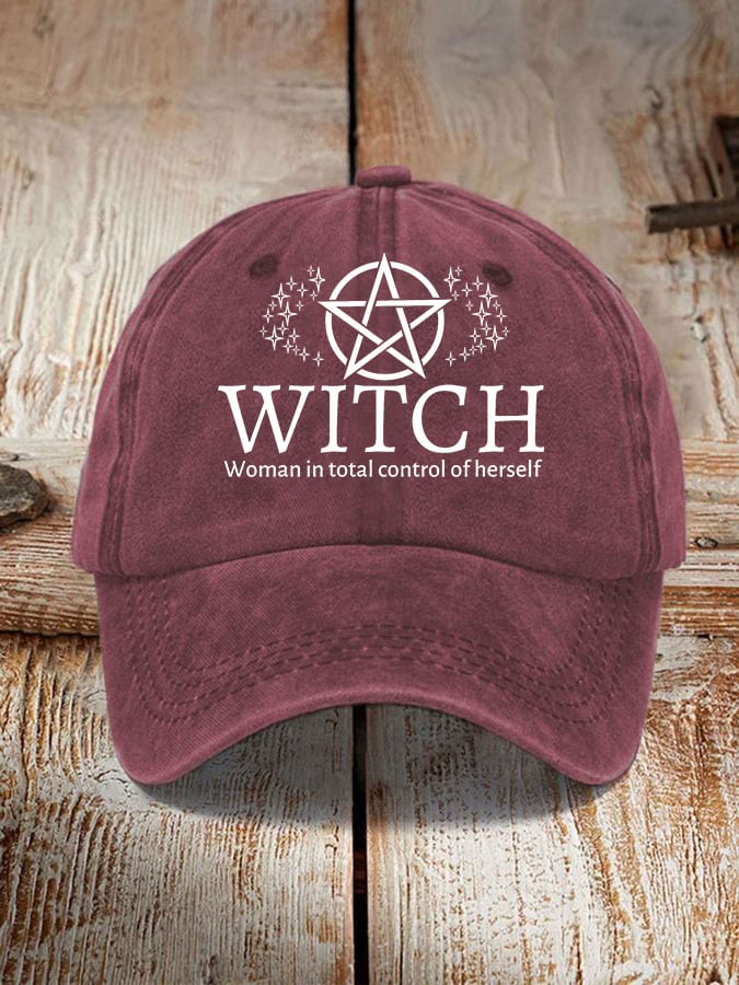 Witch- Woman In Total Control Herself Hat