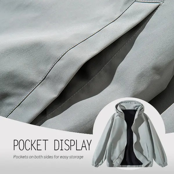Unisex Vintage Washed Zip Up Hoodie – Retro Streetwear Casual Jacket