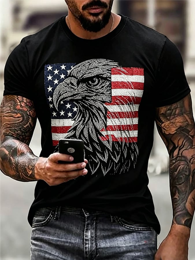 Men's 250th Anniversary Animal Print T-Shirt