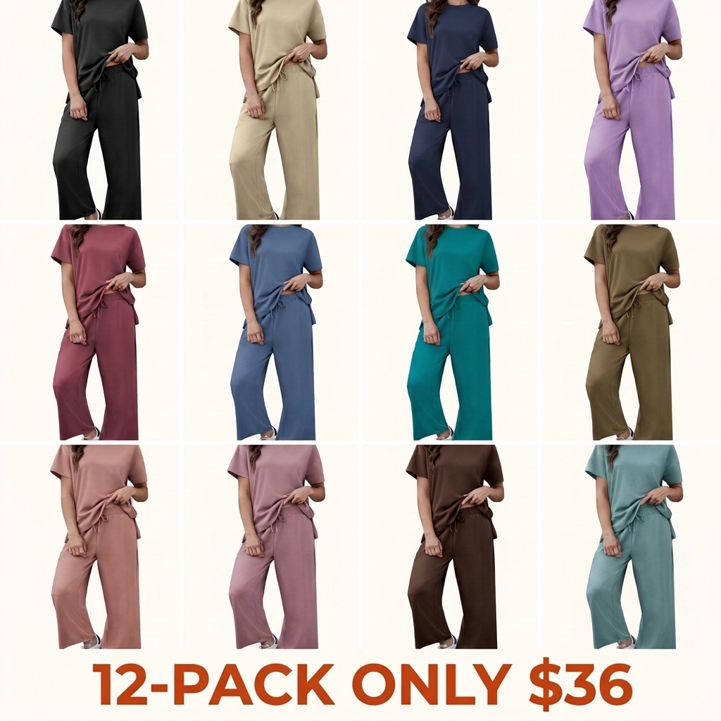 Women's Two-Piece Set: Casual Summer Outfit