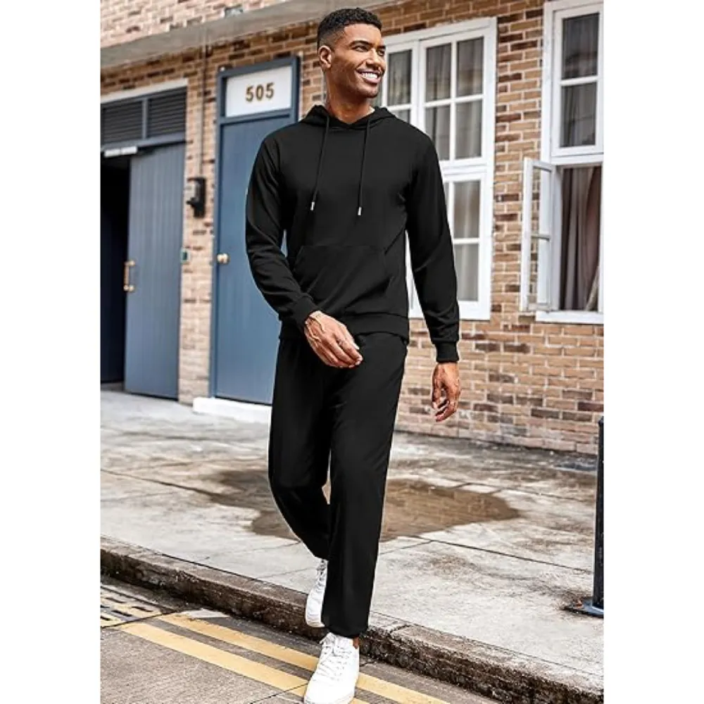 Men's Fleece-Lined Hoodie & Jogger Sets