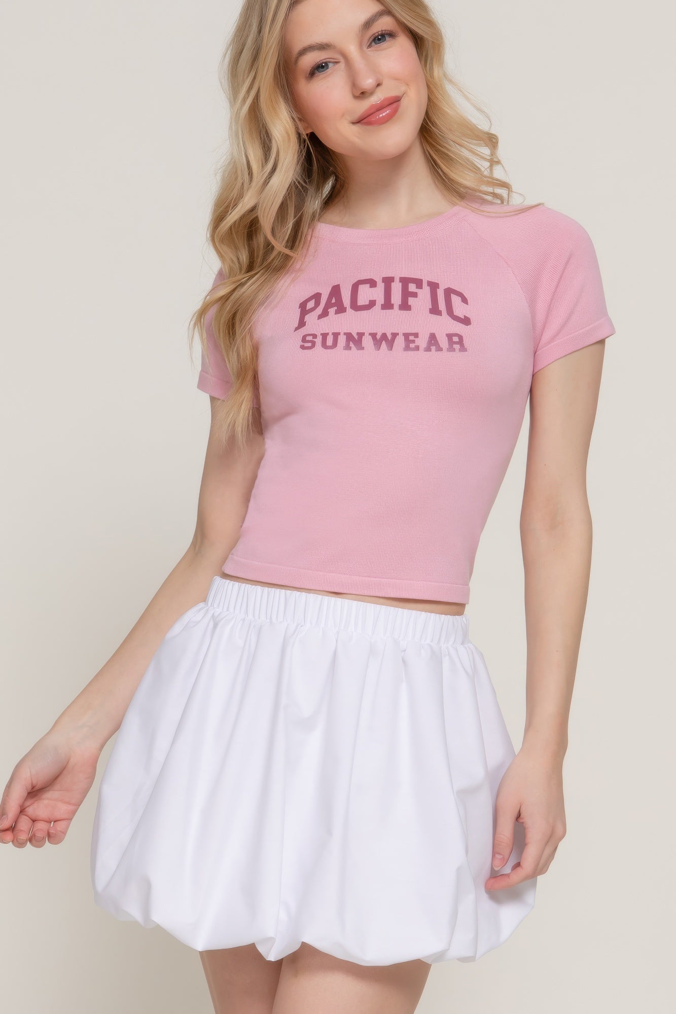 Balloon Mini Skirt