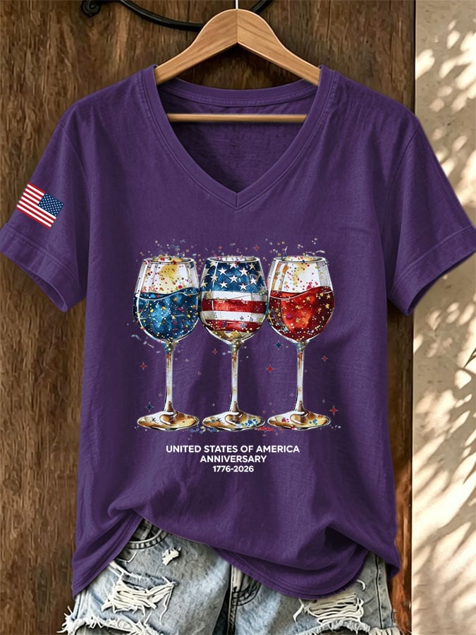 Women's Casual Print Short-Sleeve T-Shirt