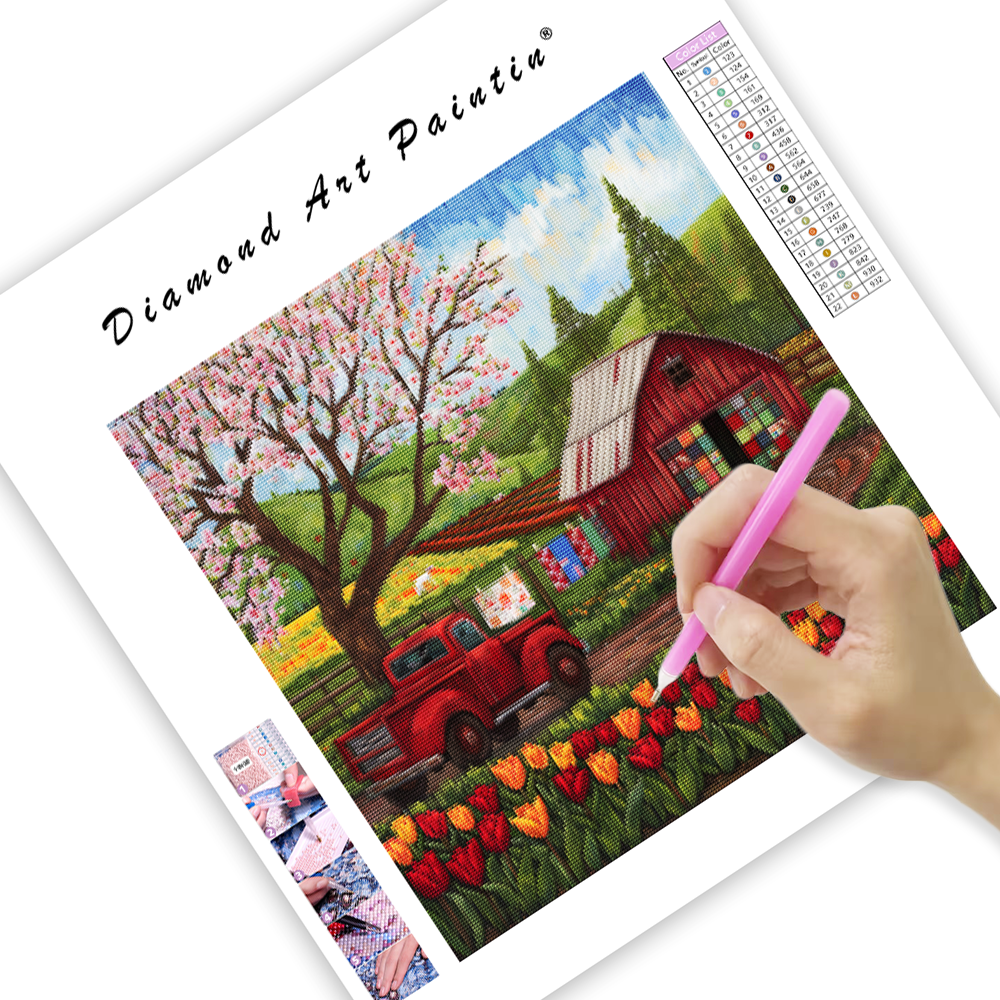 Quilt Farm - Diamond Painting