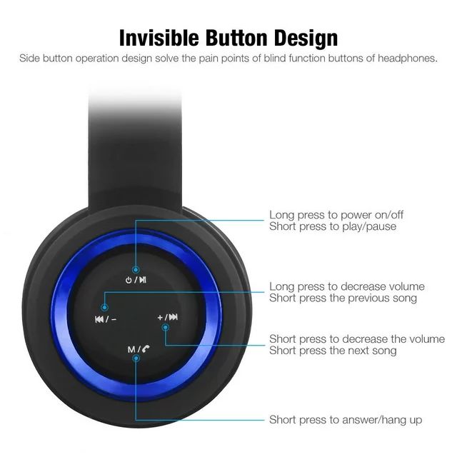 Noise Cancelling Bluetooth Headphones