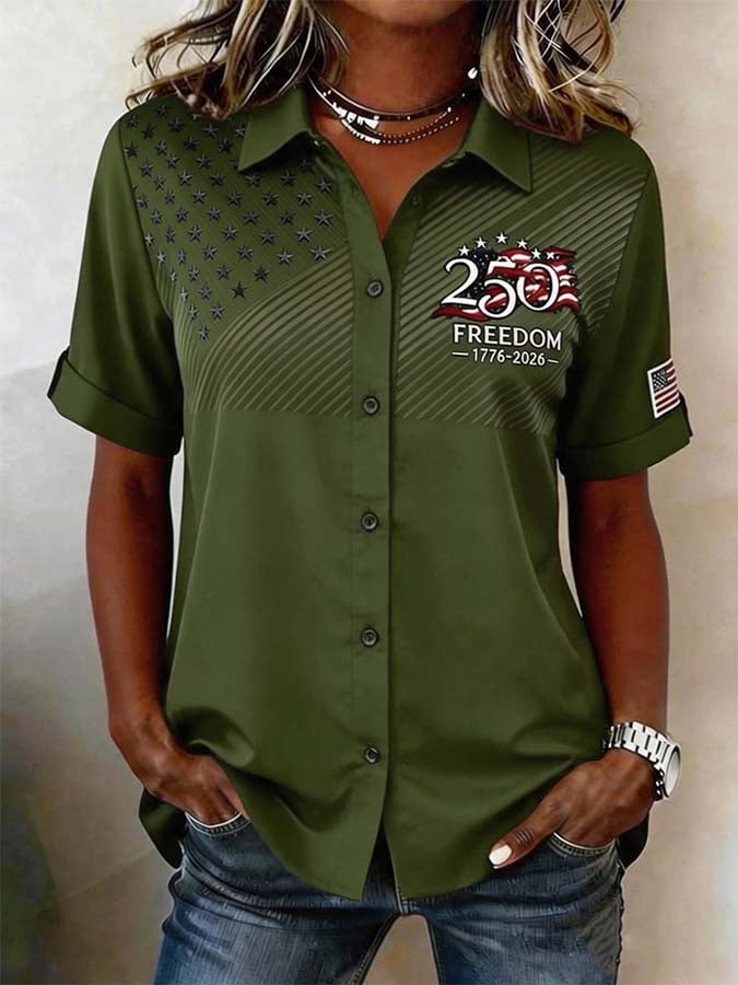 Women'S Casual Printed Top