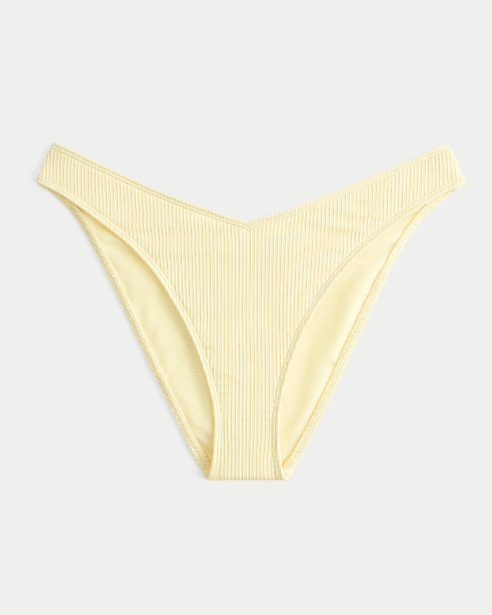 Ribbed Cheeky Bikini Bottom
