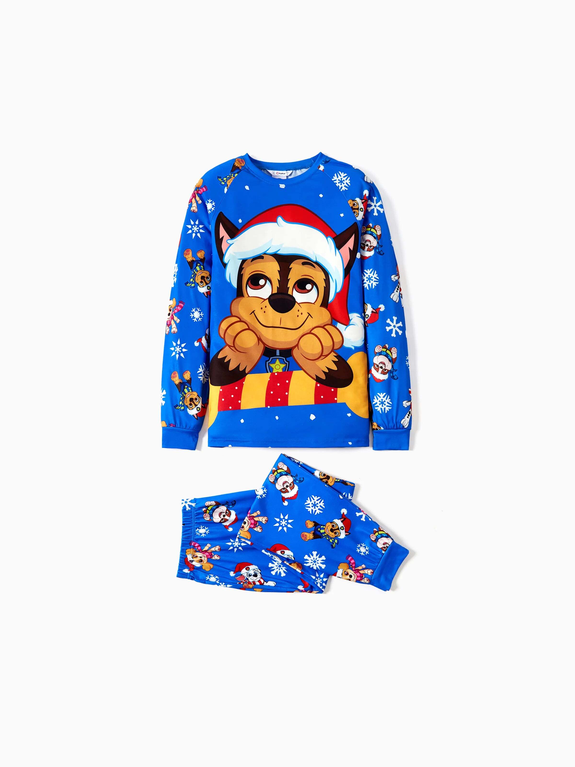 Christmas Family Matching Chase and Marshall Pajamas Sets with Christmas Socks