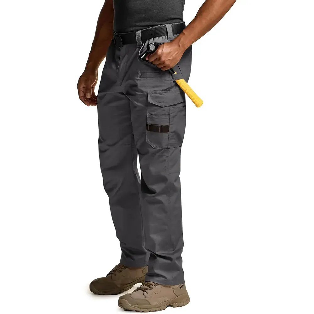 🔥8-PACK Today Only $25.99🔥Men's Ripstop Work Pants,Water Resistant Outdoor Tactical Pants